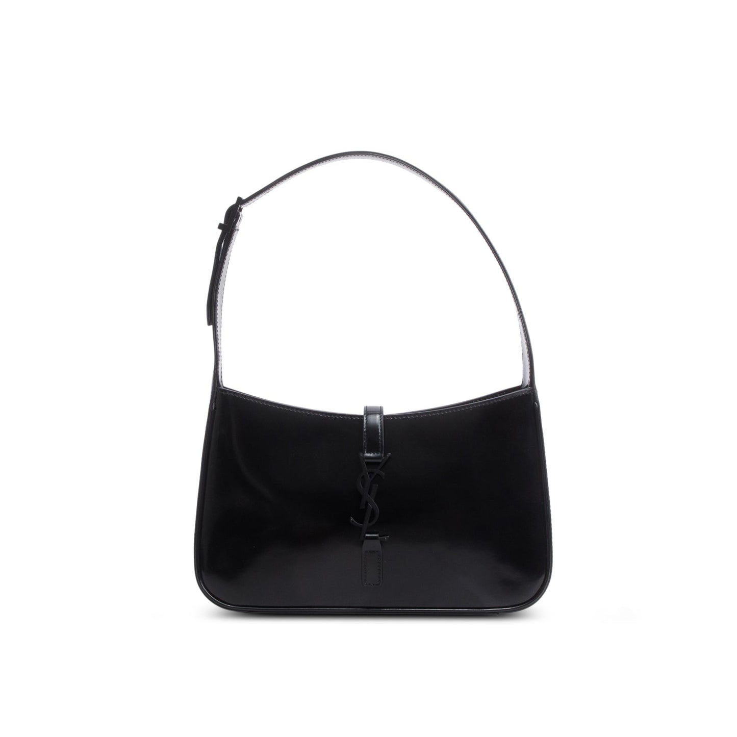 YSL Saint Laurent Patent Le Hobo Bag Leather Monogram Shoulder Bag