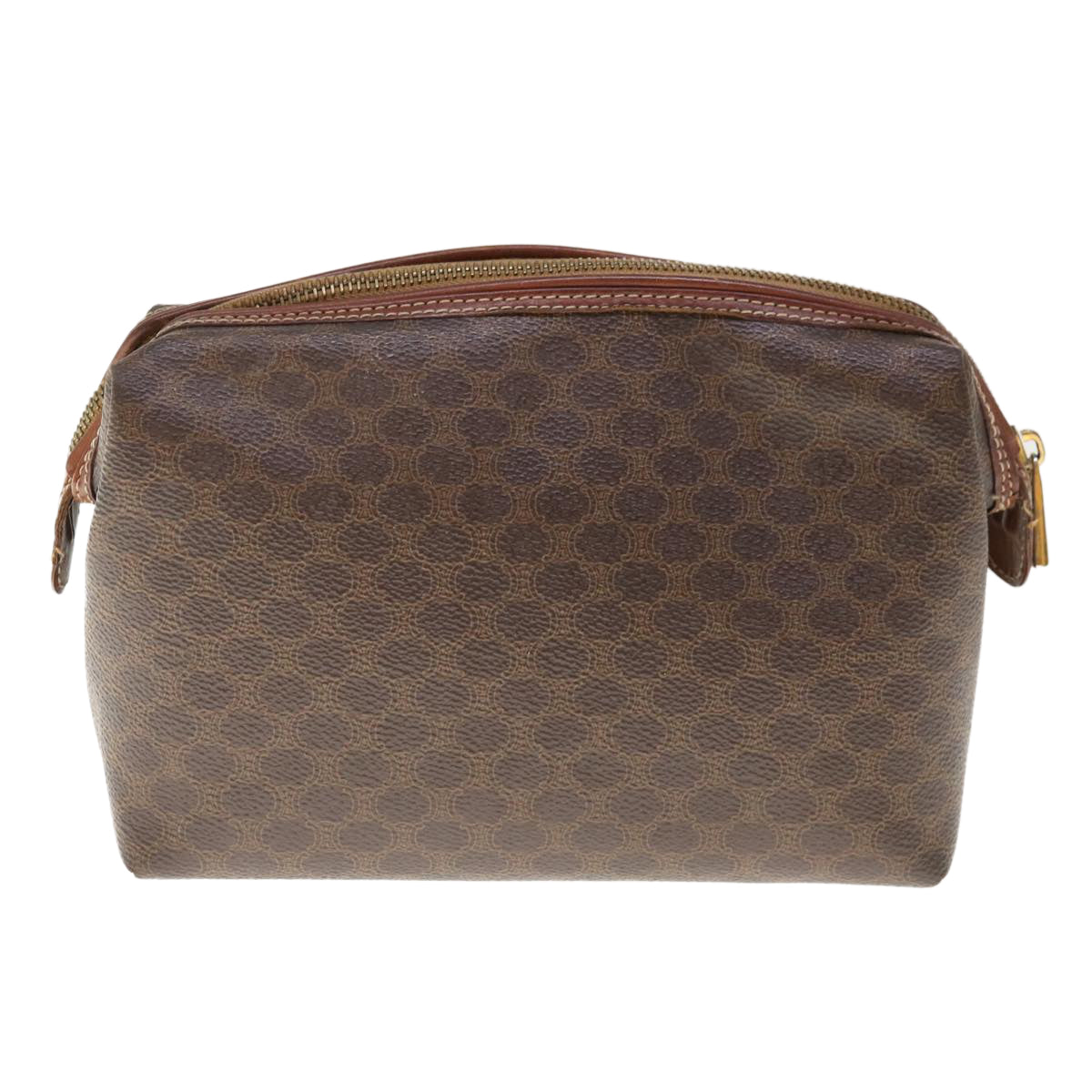 Luxury Macadam Pouch Pvc Handbag Leather Canvas Travel Bag Brown Handbag