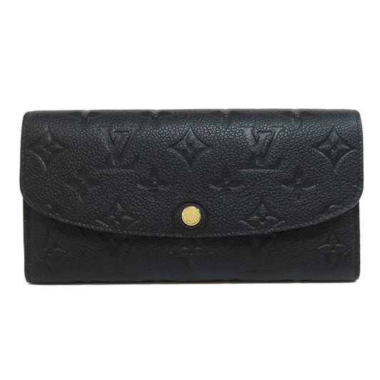 Louis Vuitton Bifold M62369 Ann Platt Portefeuille Black Wallet Case