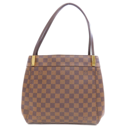Louis Vuitton N41215 Damier Marley Bourne PM Canvas Brown Tote Bag
