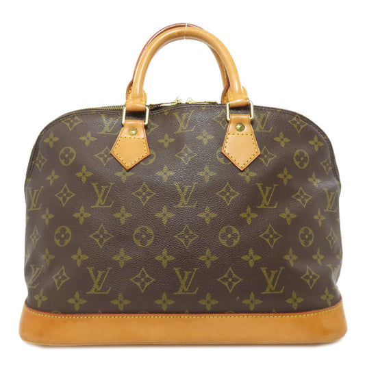 Louis Vuitton M51130 Alma Monogram Canvas Brown Handbag 4
