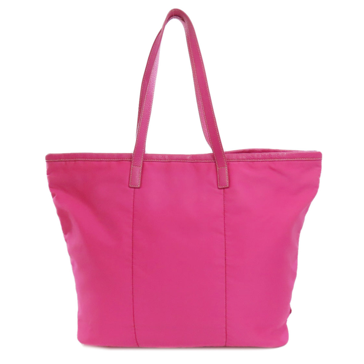 Tote Bag Logometal Nylon Pink