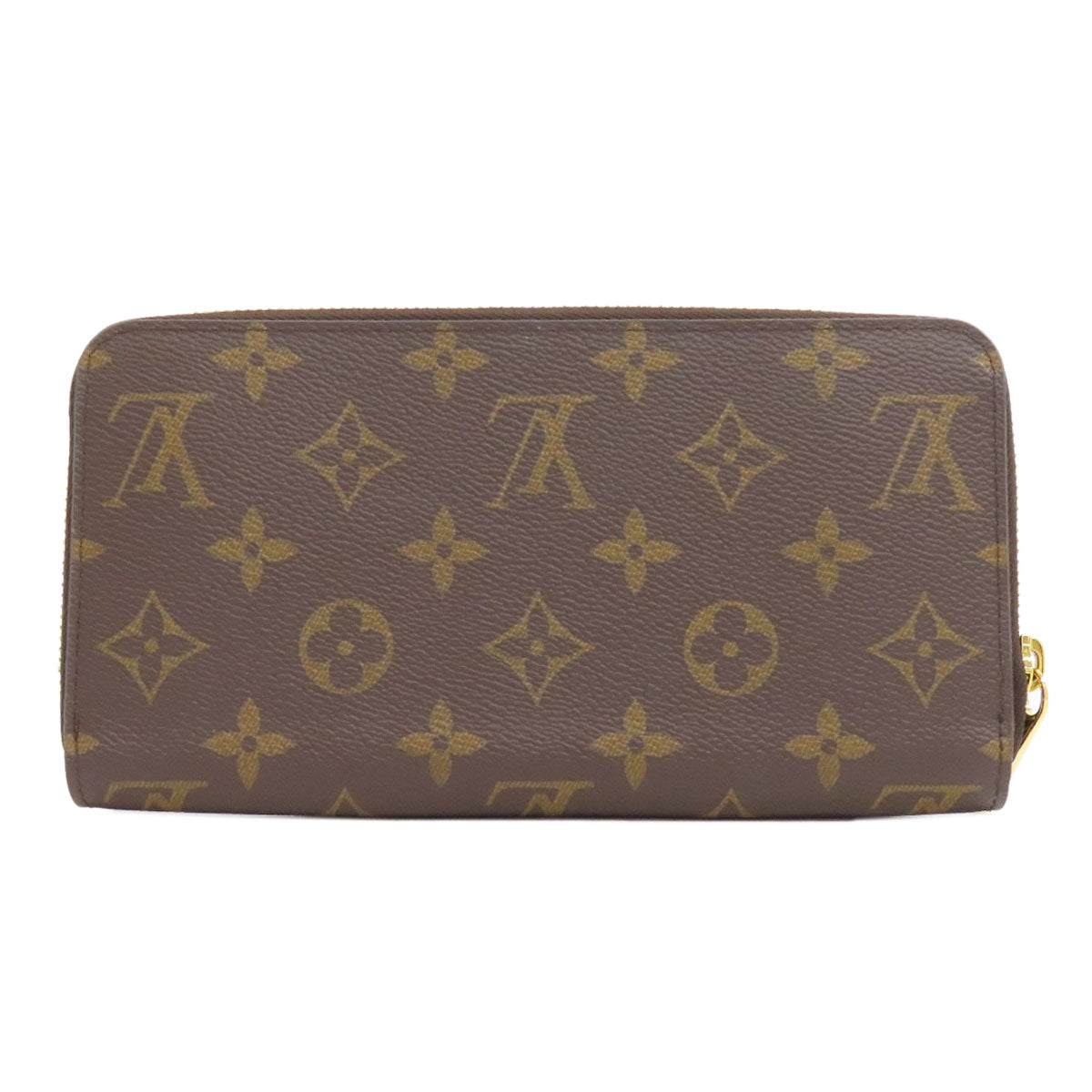 Louis Vuitton Long Purse M41895 Zippy Monogram Canvas Brown Wallet Case 2