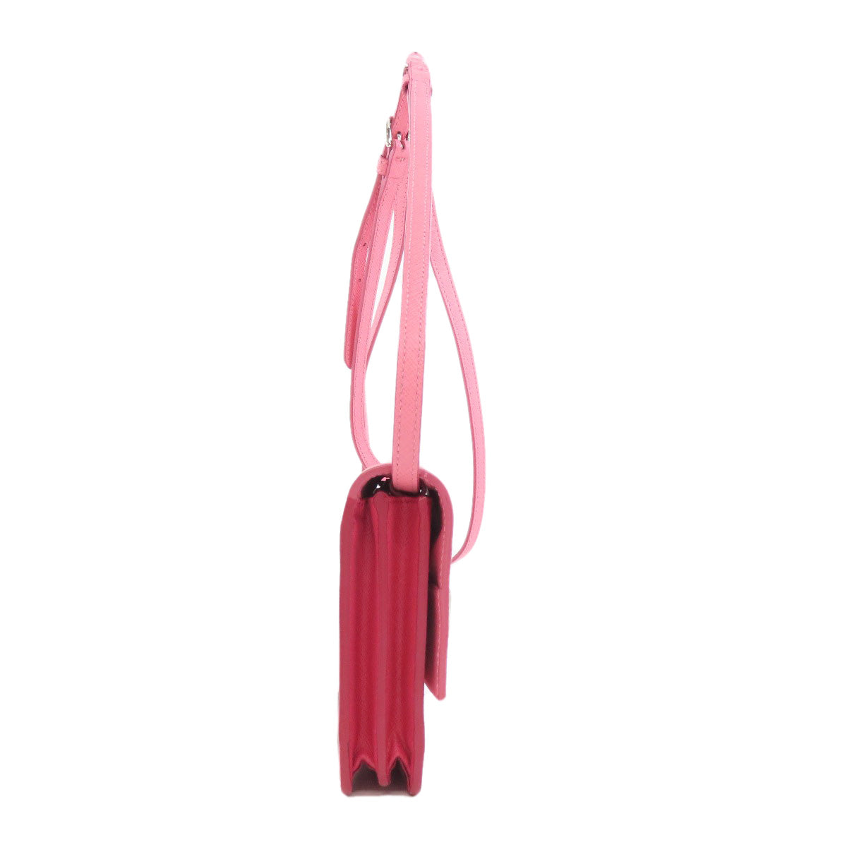 Shoulder Bag Safiano Pink Logo
