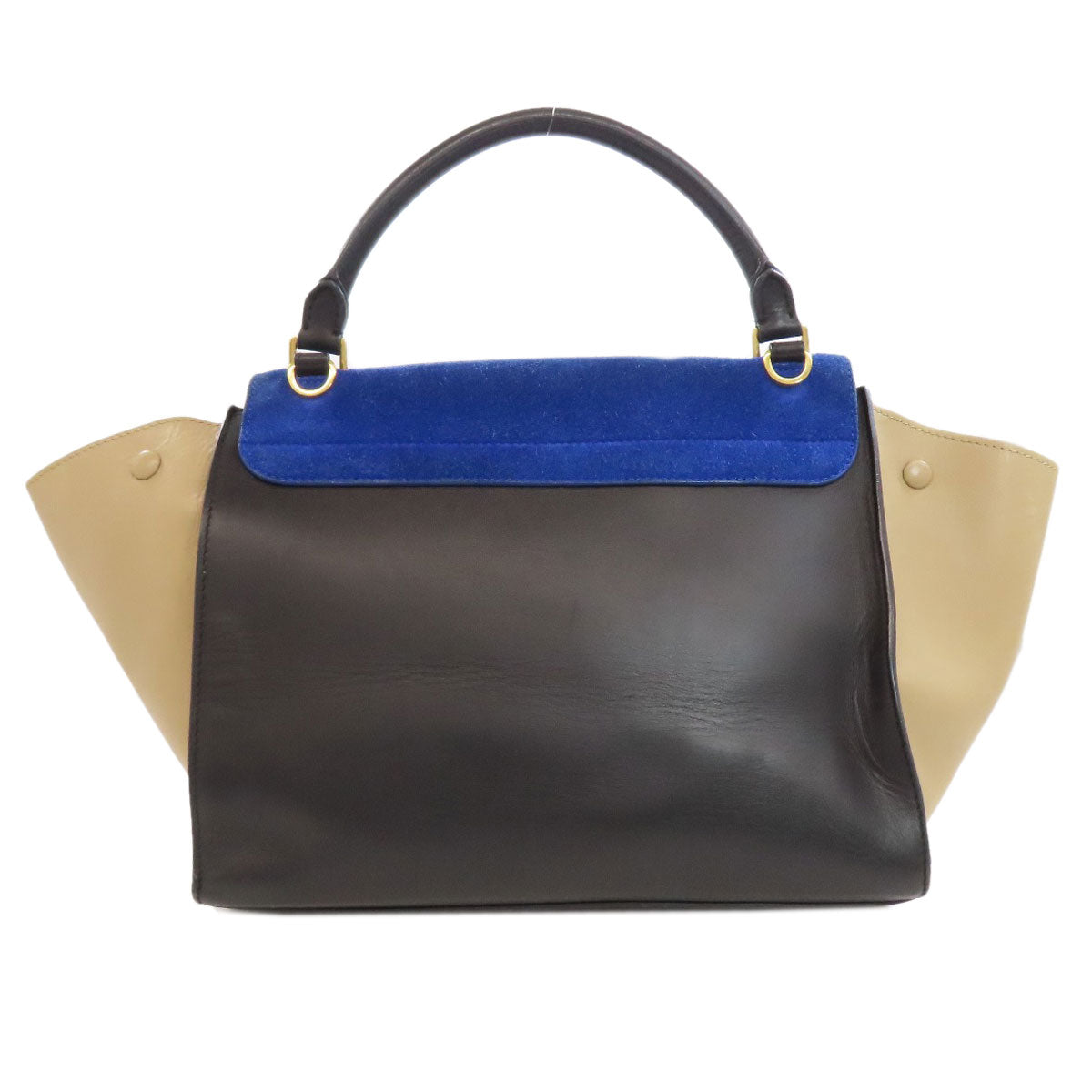 Calfskin, Multicolor Trapeze Way Women Suede Travel Bag