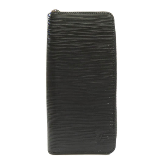 Louis Vuitton Long Purse M60965 Epi Zippy Black Wallet Case