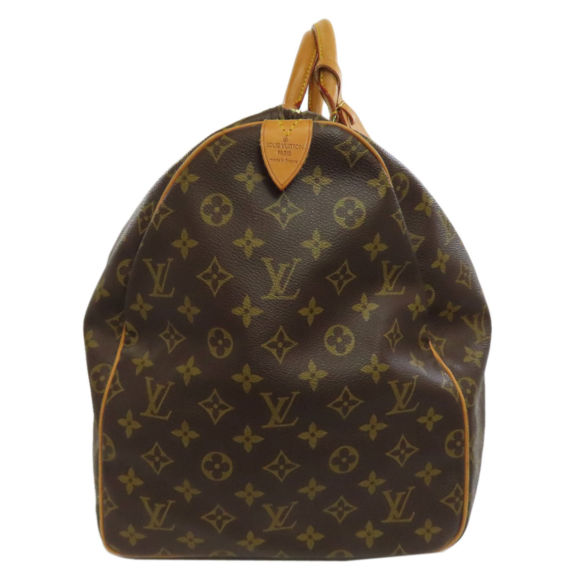 Louis Vuitton Boston Duffel M41424 Keepall 55 Monogram Canvas Brown Travel Bag 7