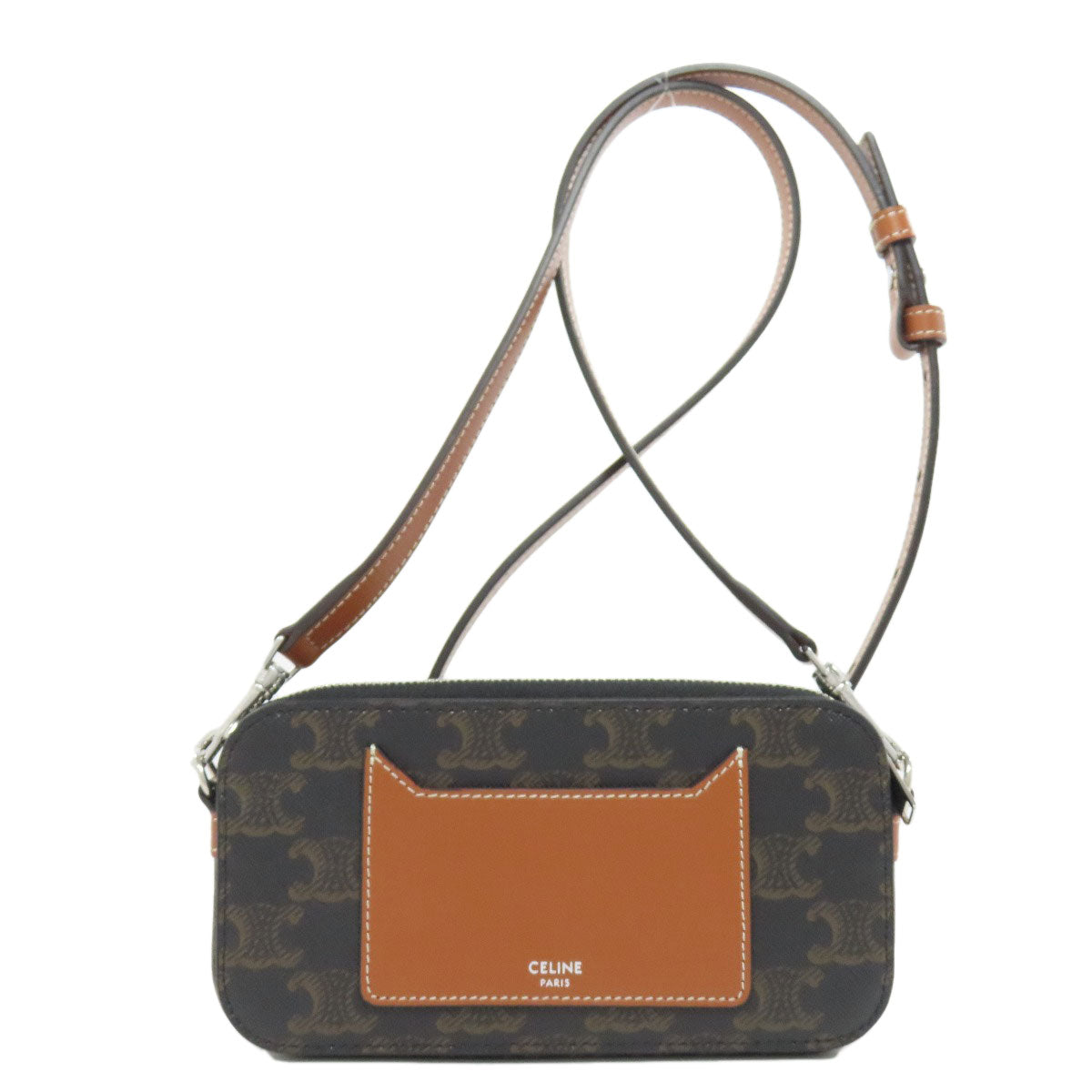 Shoulder Bag Pvc Triomphe Women Brown