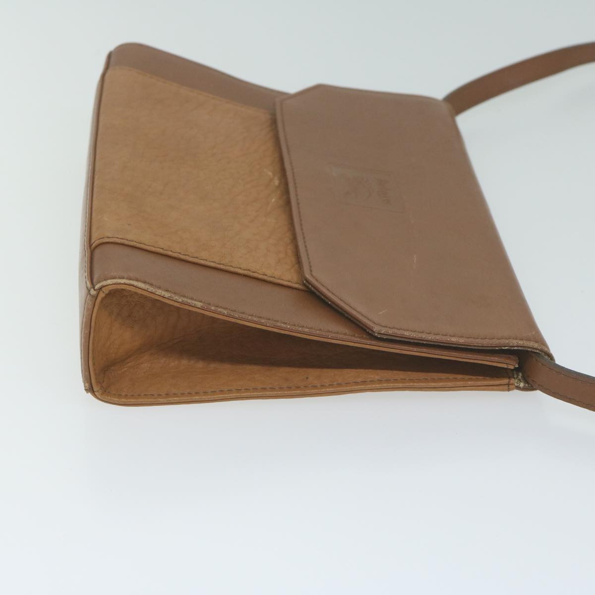 Burberry Luxury ss Shoulder Bag Auth Leather Brown