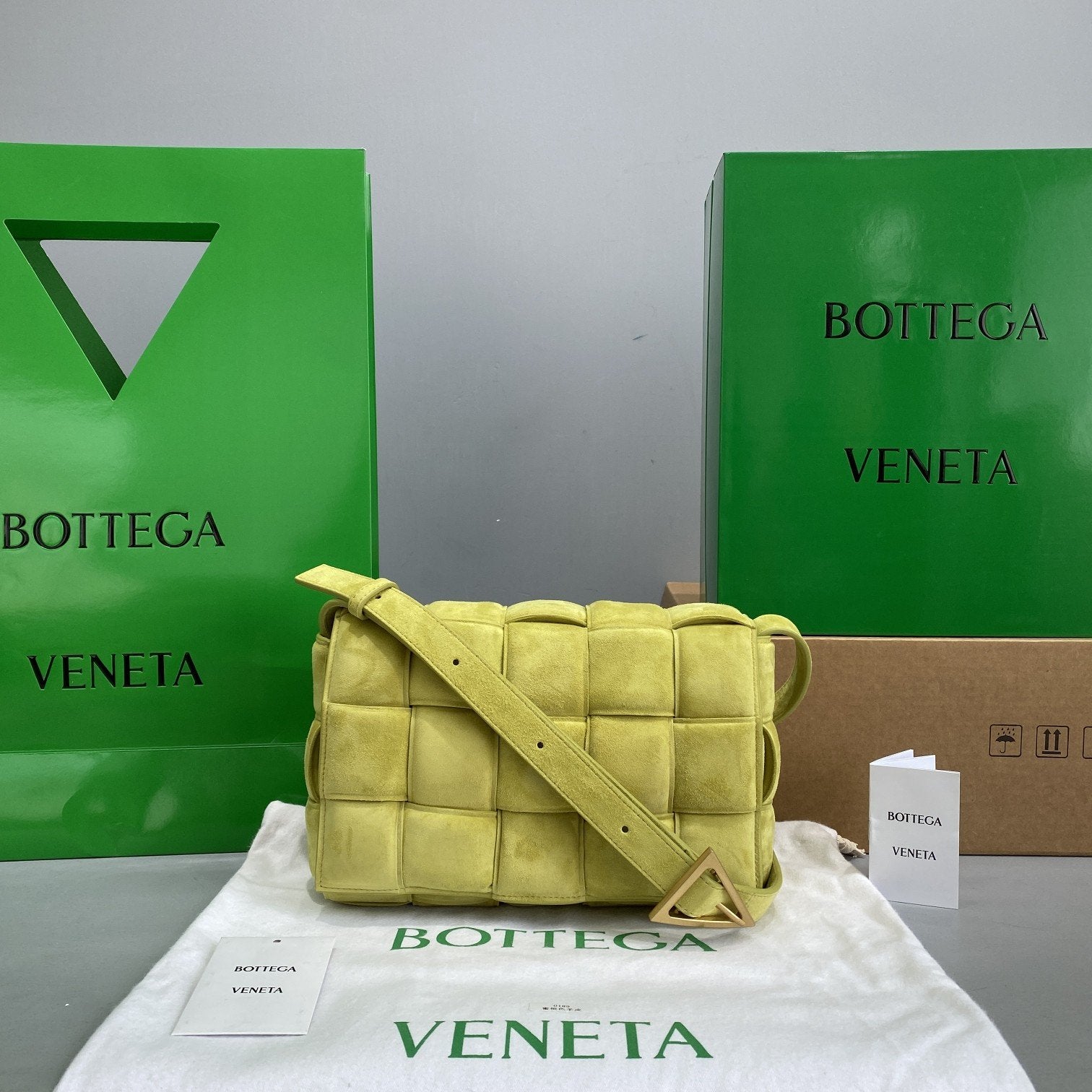 Top Quality Padded Cassette Yellow For Women Travel Bag