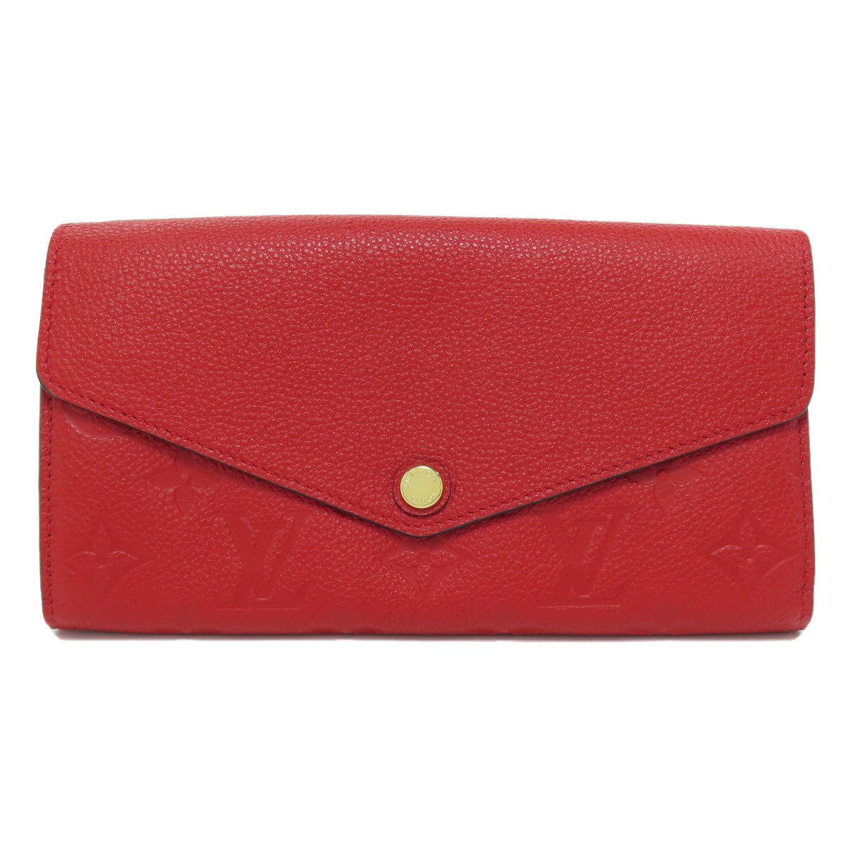 Louis Vuitton Long Purse M61181 Ann Platt Red Wallet Case