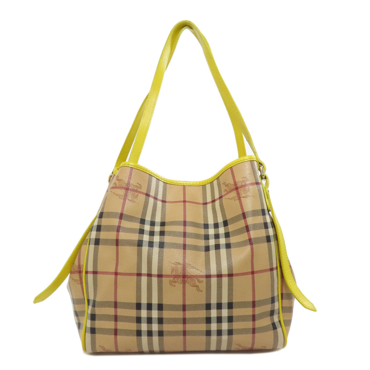 Burberry Tote Bag Pvc Nova Check Brown