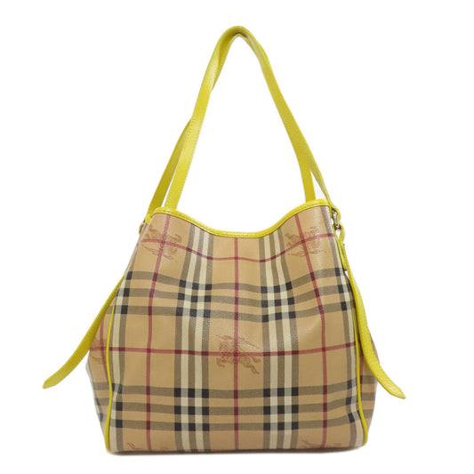 Burberry Tote Bag Pvc Nova Check Brown