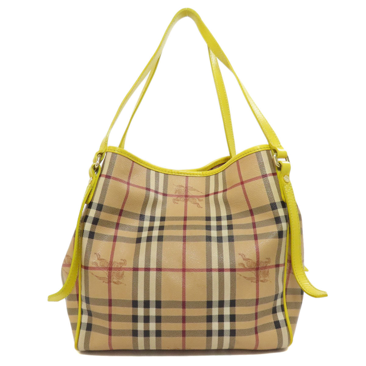 Burberry Tote Bag Pvc Nova Check Brown