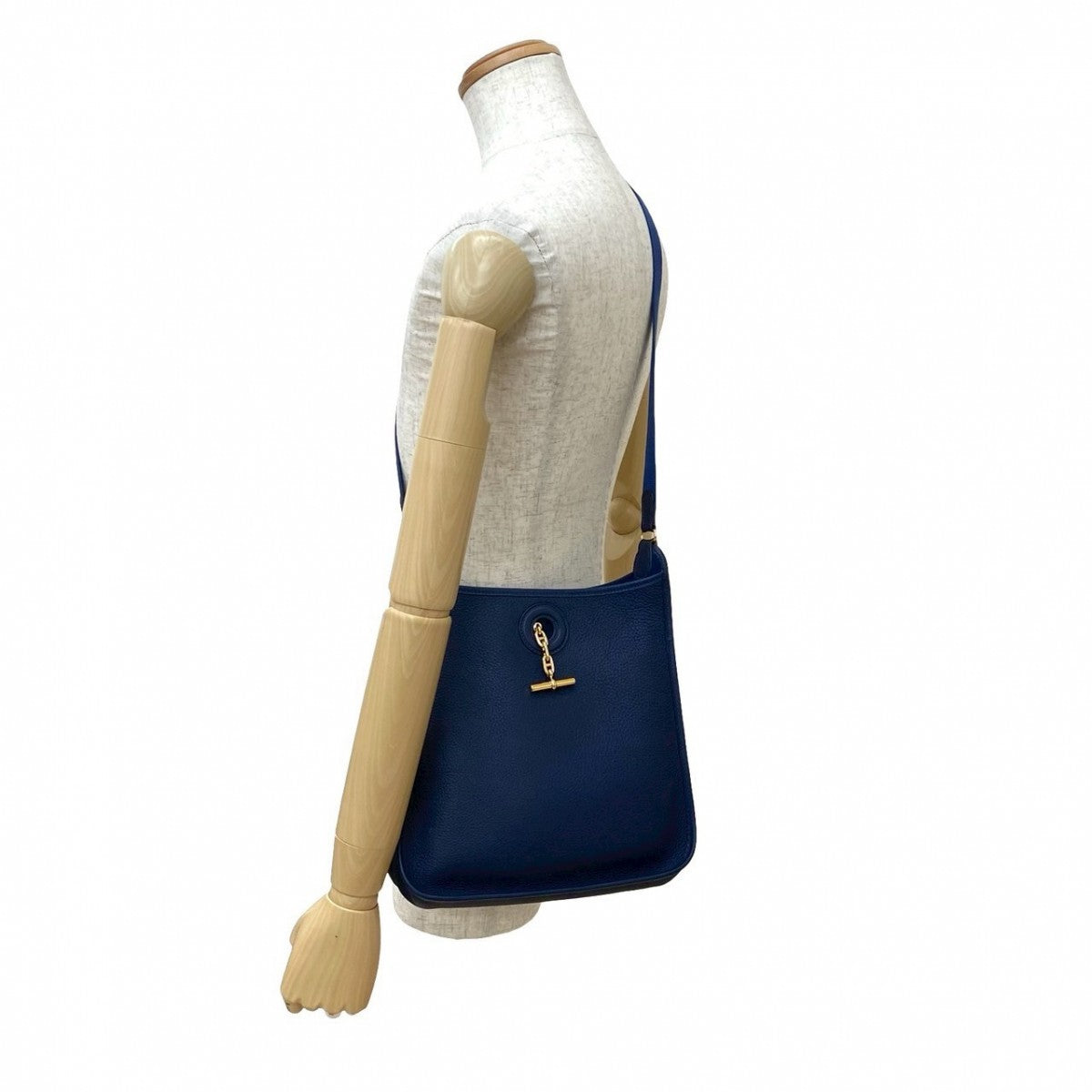 Hermes Shoulder Bag Togo Vespa Pm Navy