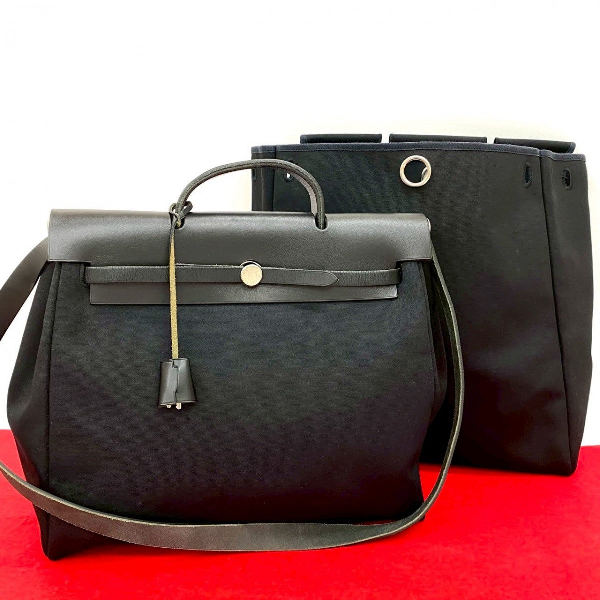 Shoulder Bag Towar Officier Herbag Mm Black