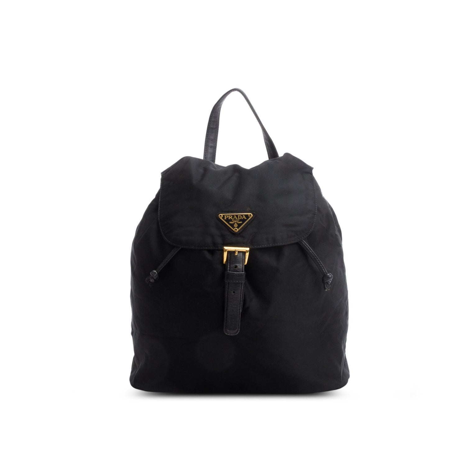 Prada Tessuto Backpack Handbag Nylon Black
