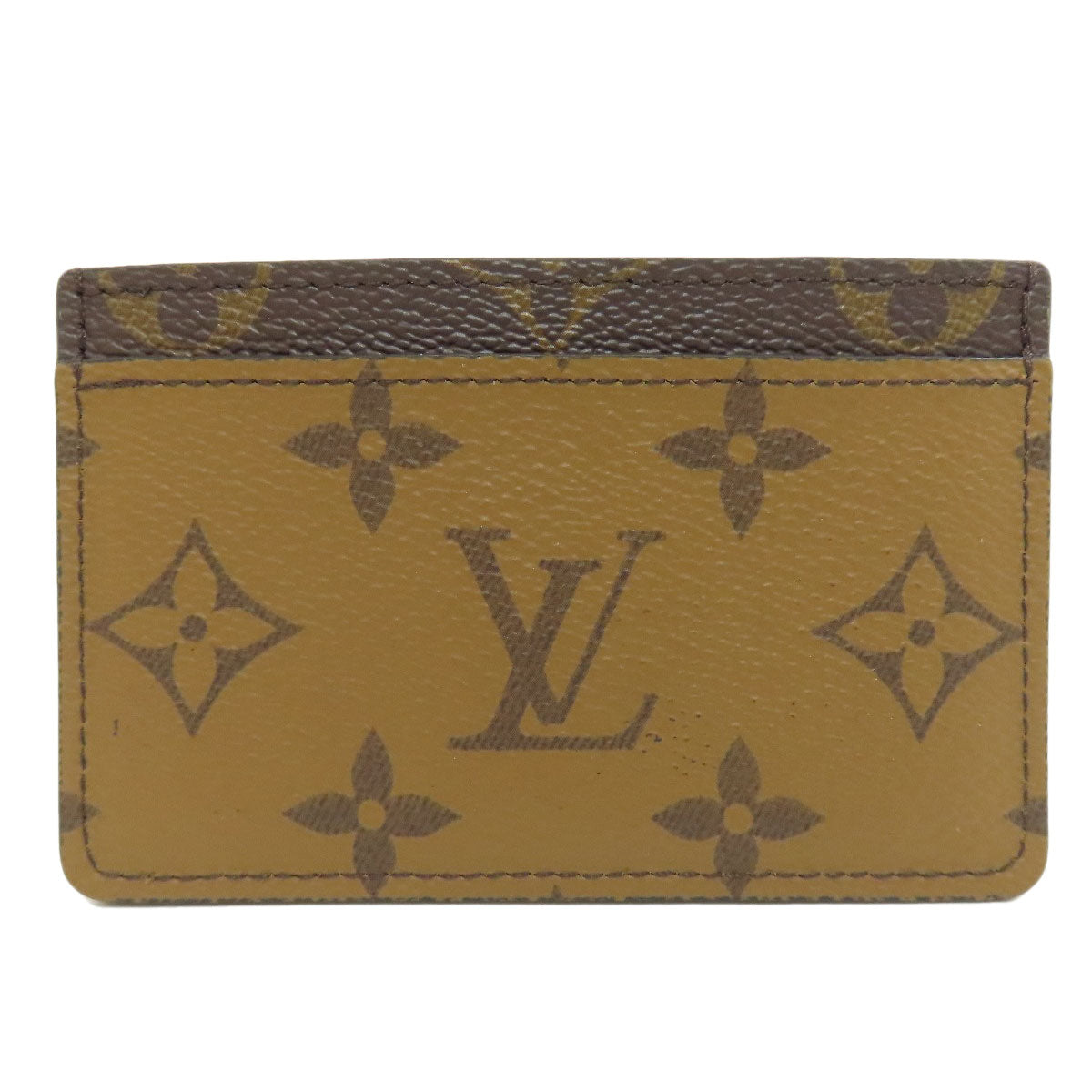 Louis Vuitton M69161 reverse Porto cult Simple Monogram Brown Wallet Case