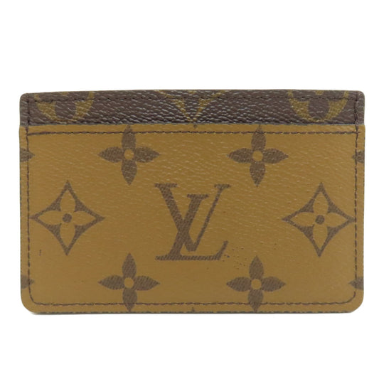 Louis Vuitton M69161 reverse Porto cult Simple Monogram Brown Wallet Case