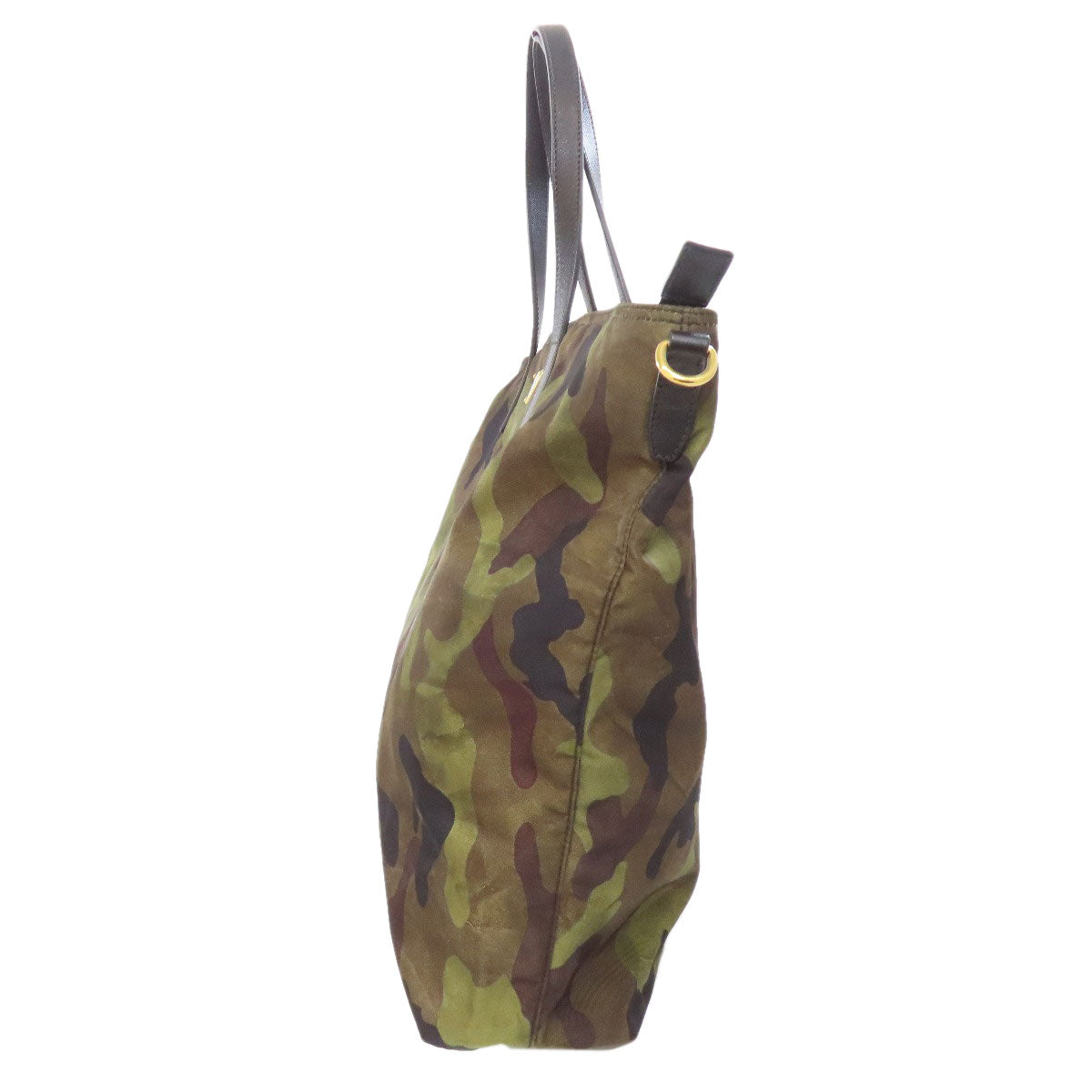 Tote Bag Camouflage Way Nylon Green