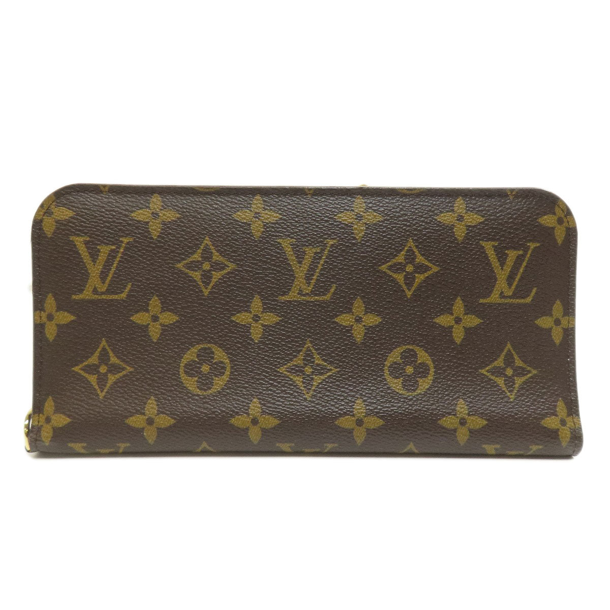 Louis Vuitton Long Purse M60452 Portefeuille Insolite Monogram Canvas Brown Wallet Case