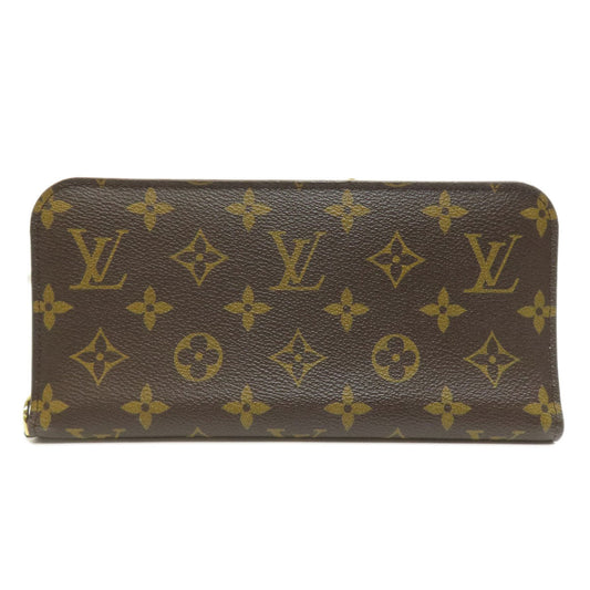 Louis Vuitton Long Purse M60452 Portefeuille Insolite Monogram Canvas Brown Wallet Case