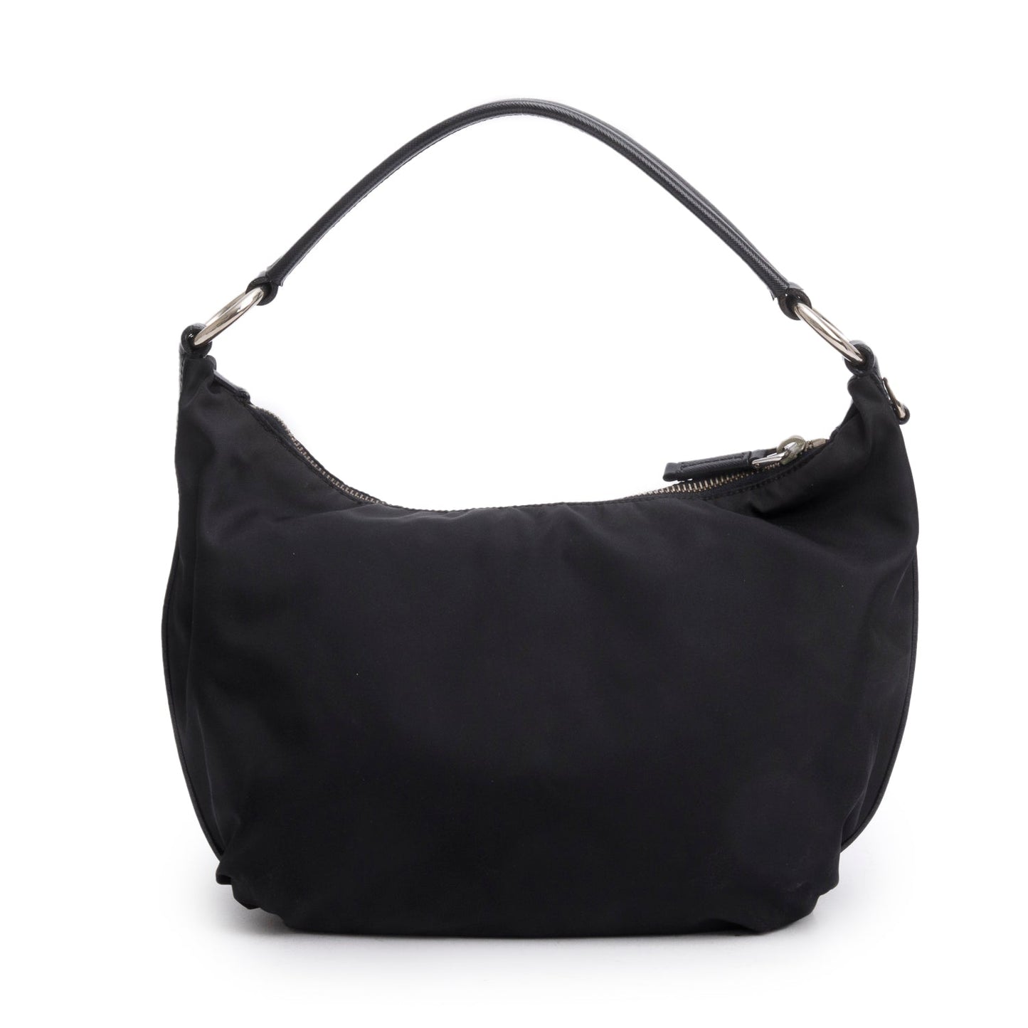 Prada Tessuto Saffiano Shoulder Bag Leather Nylon