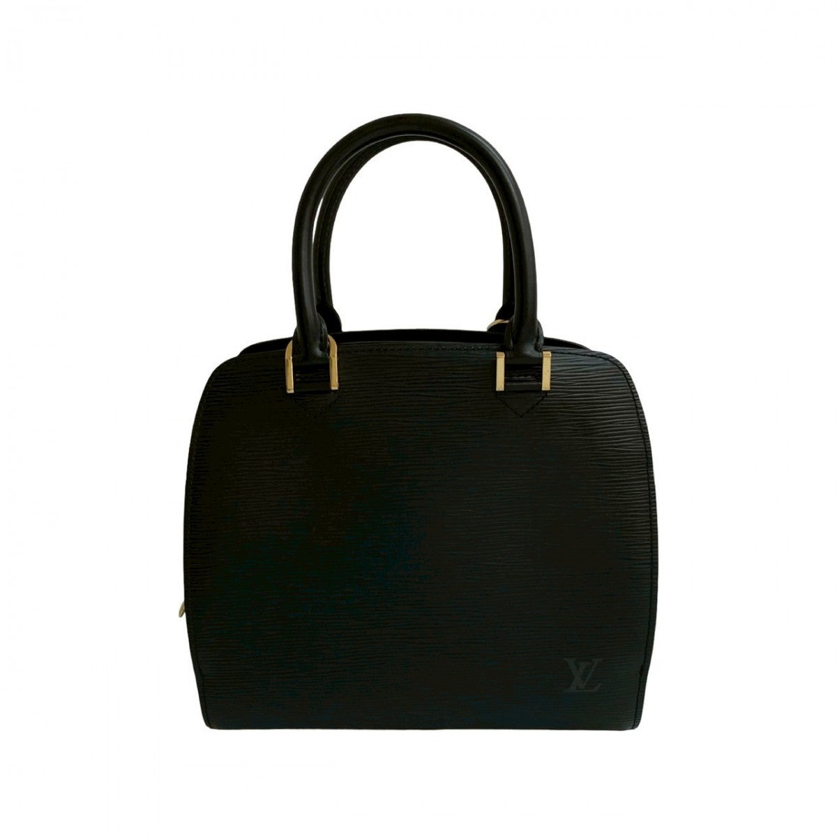 Louis Vuitton Epi Ponneuf Leather Black Handbag