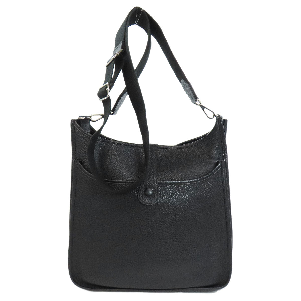 Shoulder Bag Togo Evelyn Gm Silvermetal Women Black