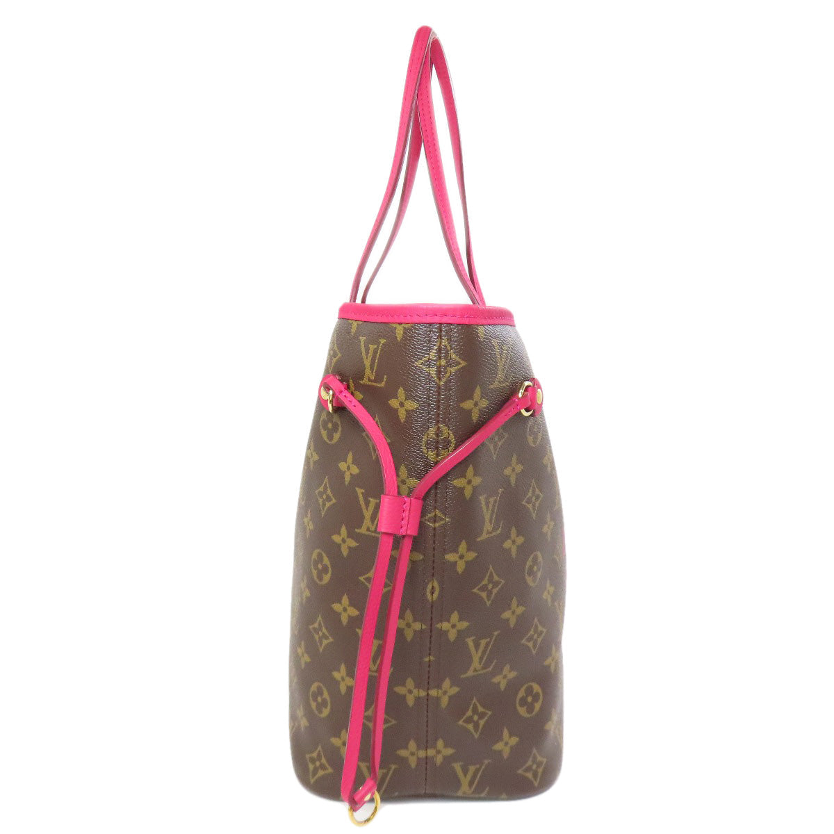 Louis Vuitton M40940 Neverfull MM Ikat Flower Monogram Canvas Brown Tote Bag