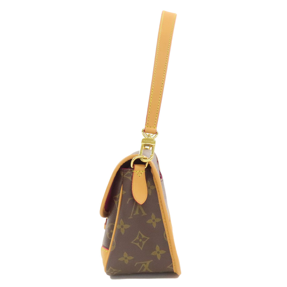 Louis Vuitton M46049 Diane NM PM Monogram Canvas Brown Shoulder Bag