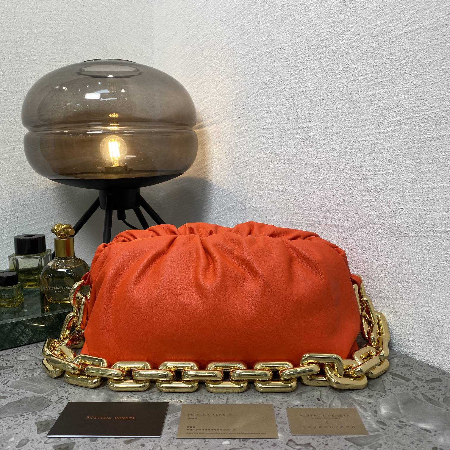 Top Quality Pouch Orange For Women Women Chain Travel Bag