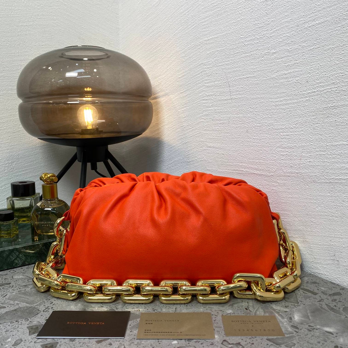 Top Quality Pouch Orange For Women Women Chain Travel Bag