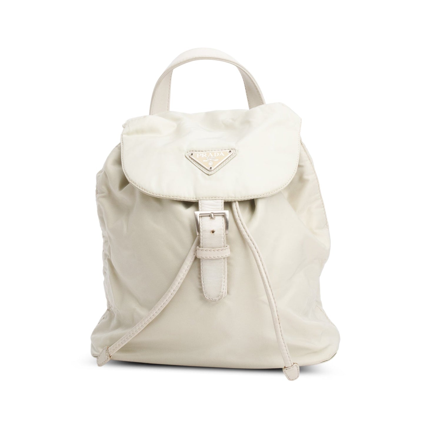 Prada Grey Tessuto Backpack Handbag Nylon