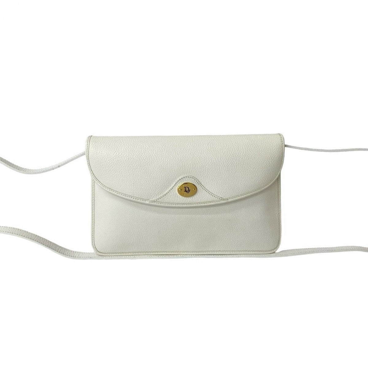Dior Shoulder Bag Leather White