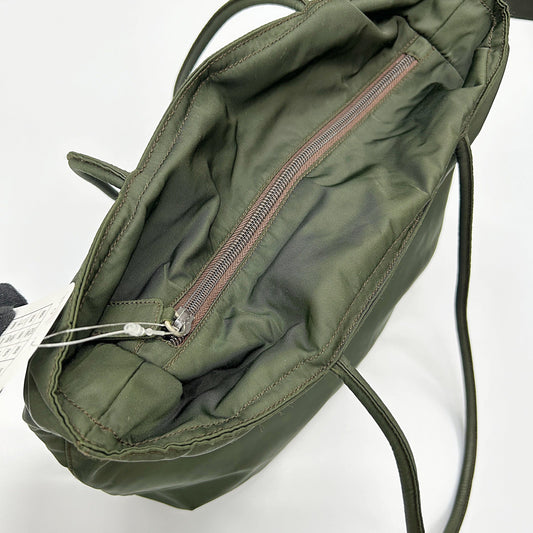 Prada Tote Bag Olive Khaki Shoulder Bag pr5507ff Nylon Green