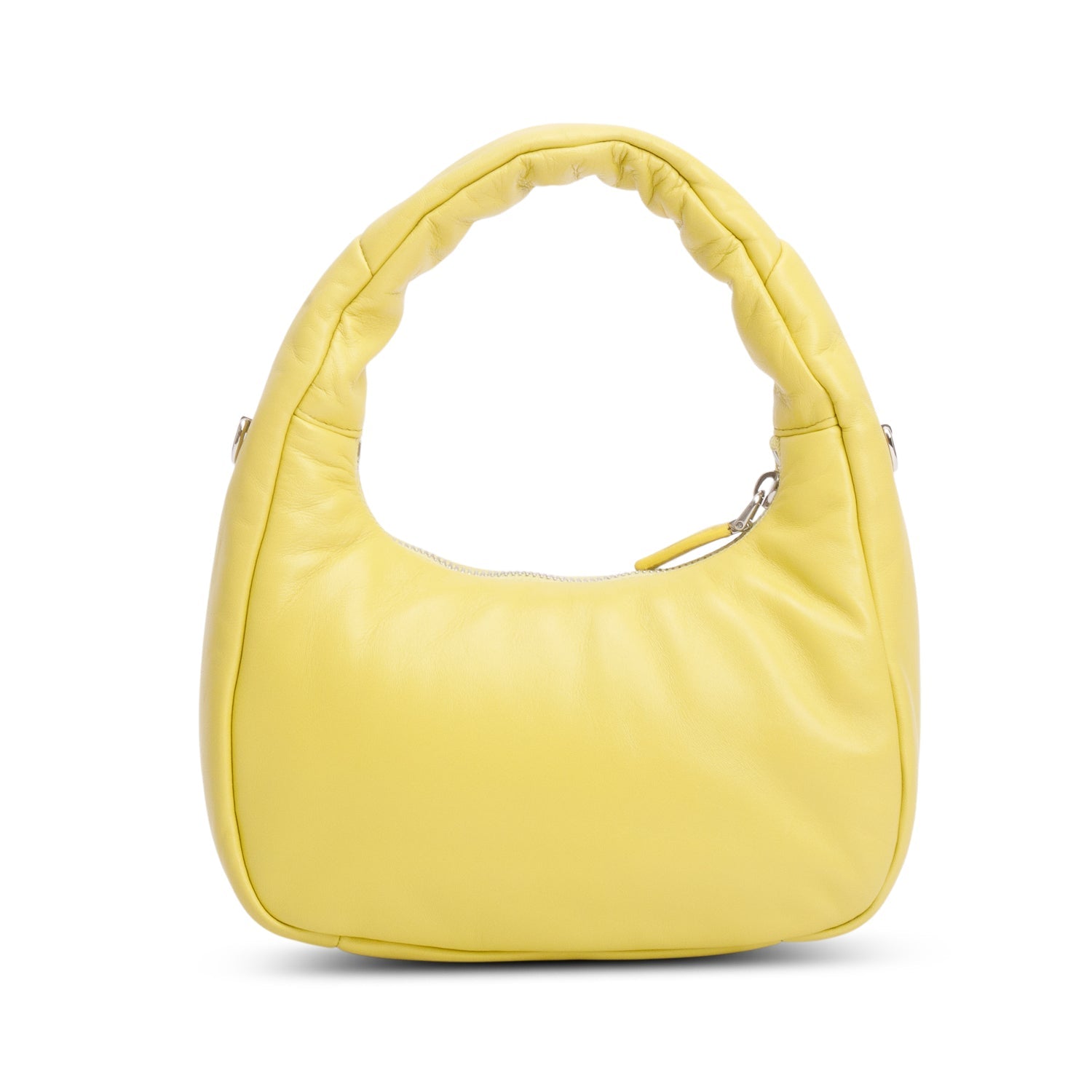 Prada Yellow Nappa Soft Padded Bag Mini Travel Bag