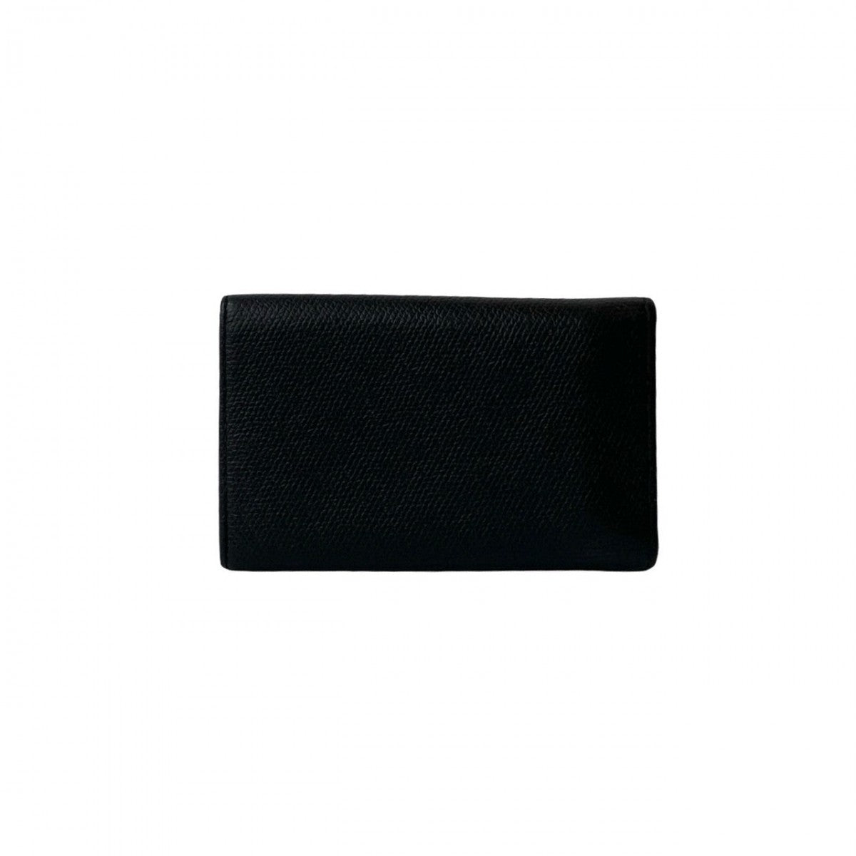 Chanel holder Black Leather Wallet Case