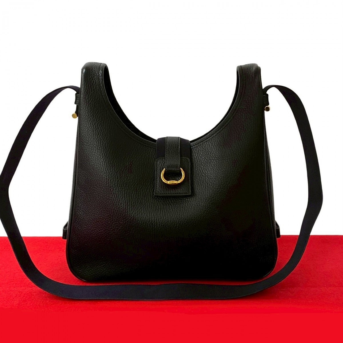 Shoulder Bag Sako Leather Black