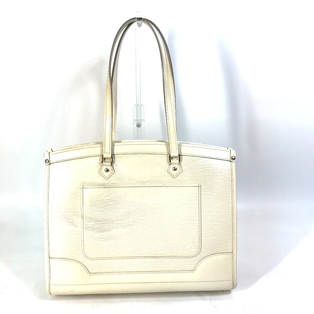 Louis Vuitton M5934J Epi Madeleine GM Leather White Shoulder Bag