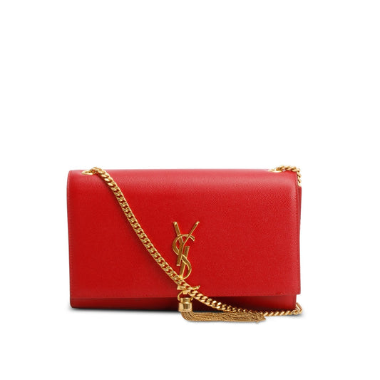 YSL Saint Laurent Grain De Poudre Medium Classic Kate Tassel Leather Monogram Travel Bag Bag 66920