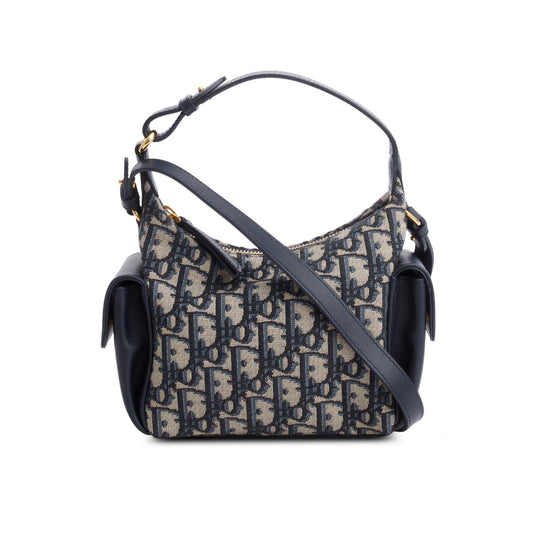 Dior Christian Oblique D Dream Bag Blue Mini Travel Bag