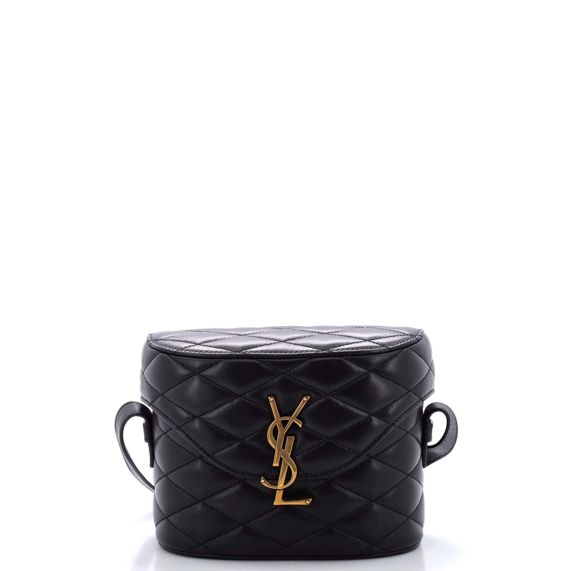 YSL Saint Laurent Luxury Trending June Box Bag Leather Quilted Travel Bag