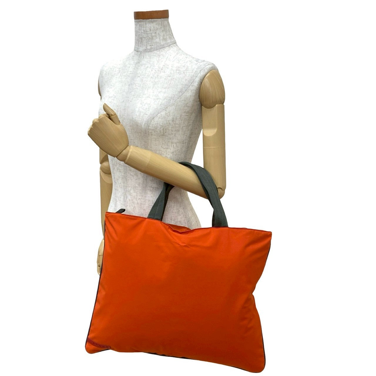 Tote Bag Orange Sports Nylon