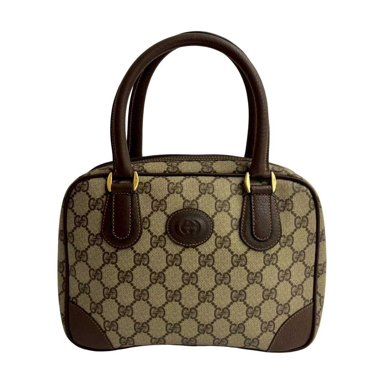 Gucci Leather Brown Handbag 2