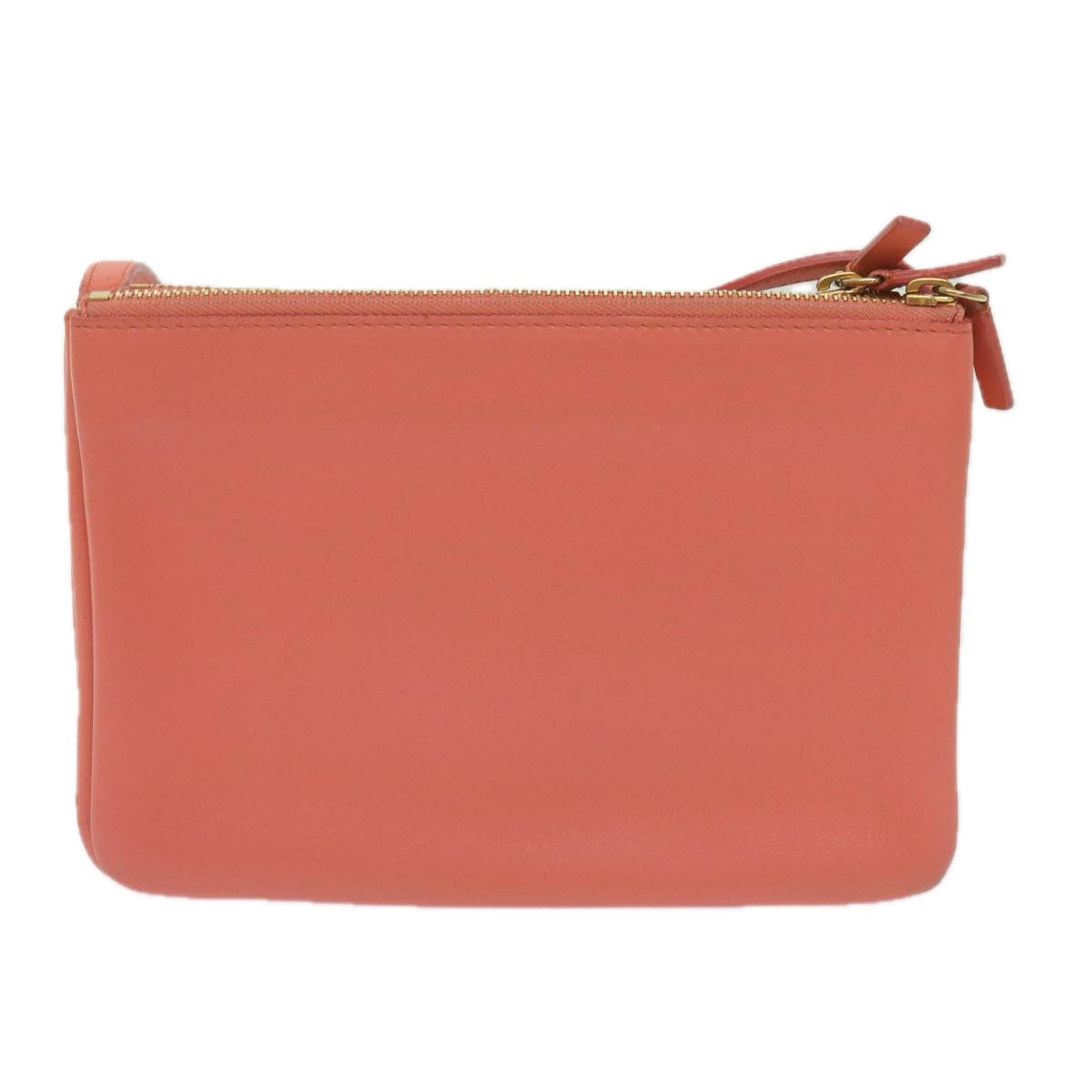 Luxury Trio Shoulder Bag Leather Pink