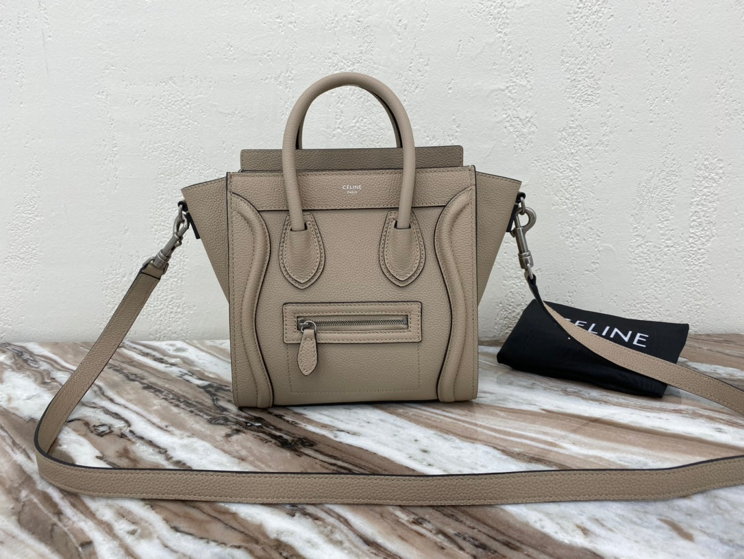Gucci Top Quality Nano Lu age Bag In Brown Travel Bag 189243Dru03Un 7332