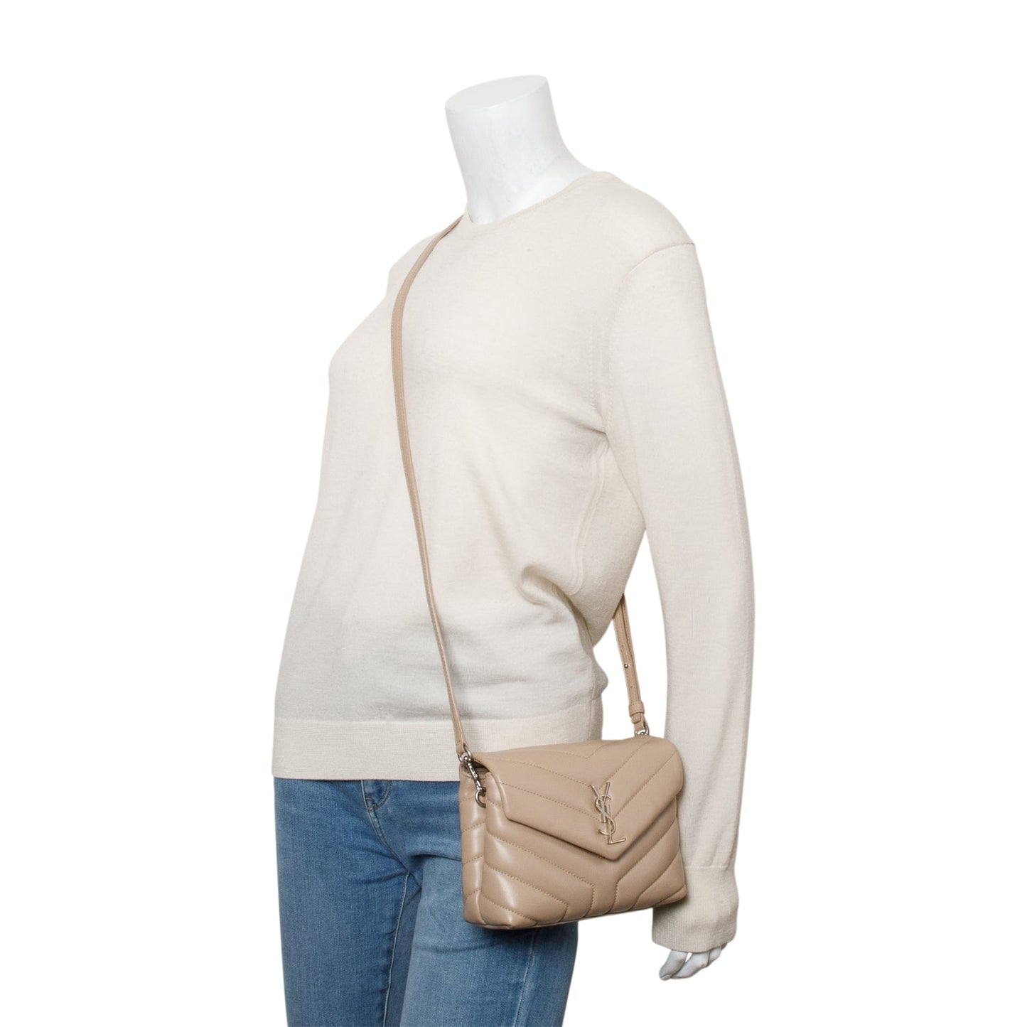 YSL Saint Laurent Toy Loulou Crossbody Bag Matelasse Monogram Bag 67739