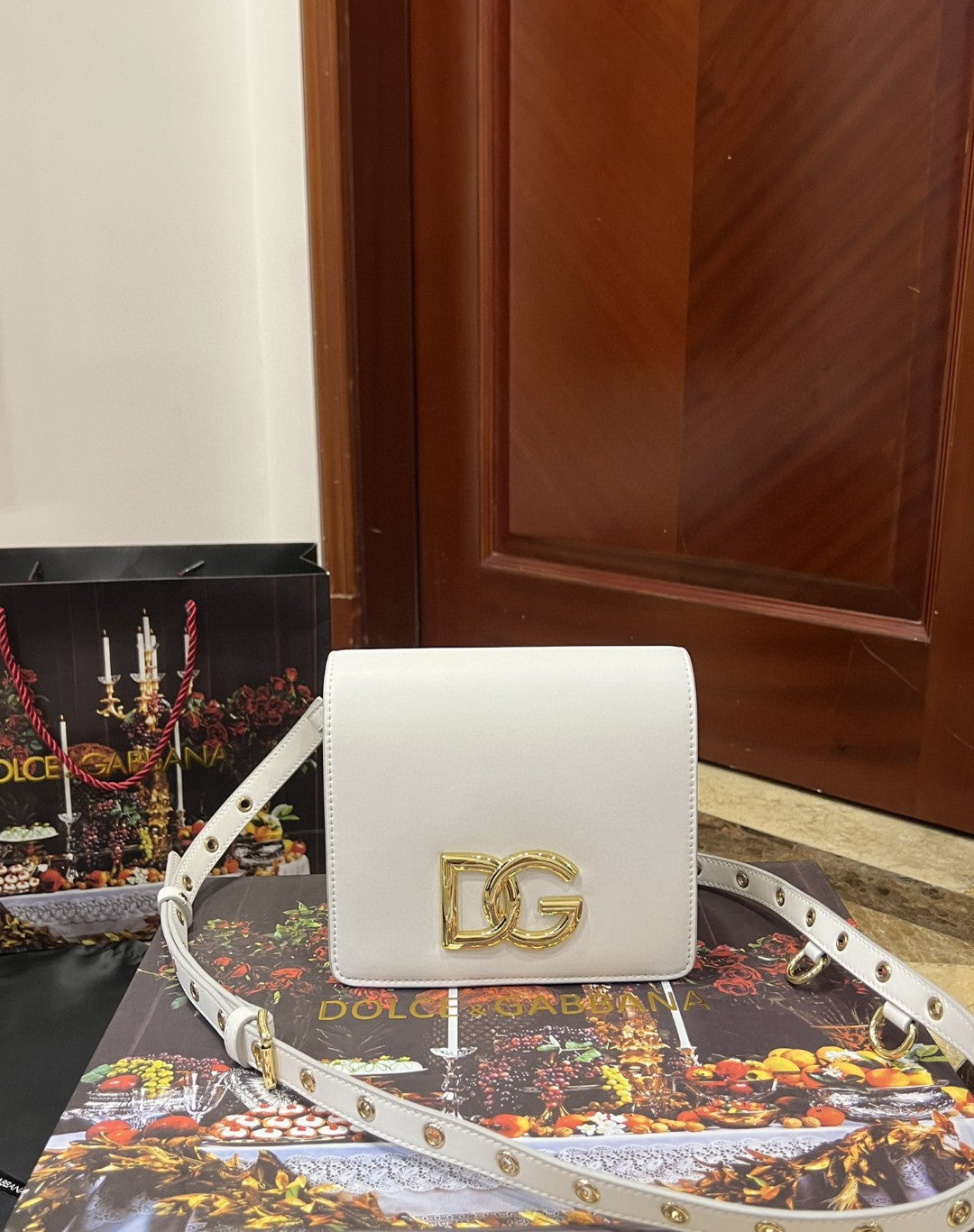 Top Quality7037Aw57680002 White Crossbody Bag