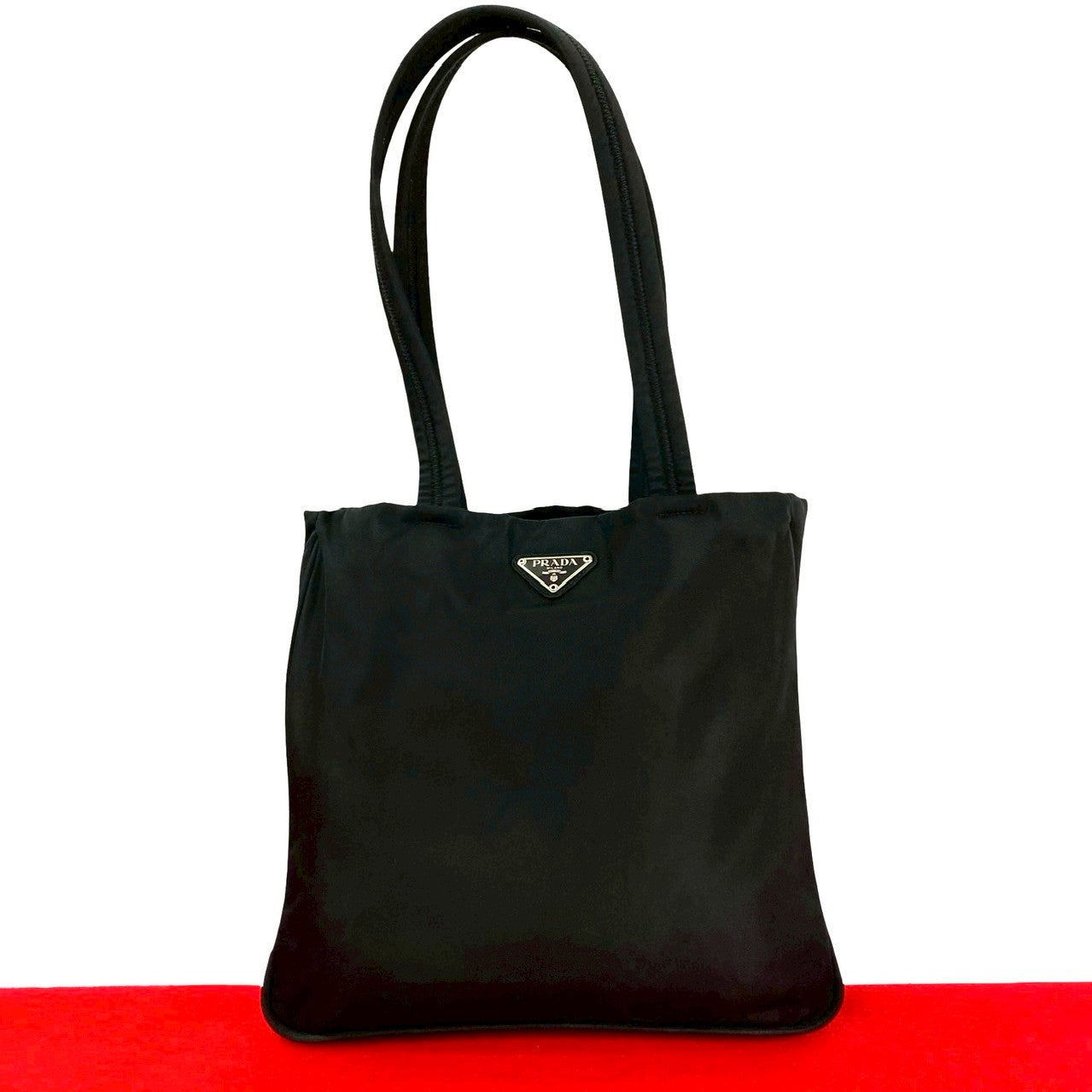 Tote Bag Nylon Black Nylon Black